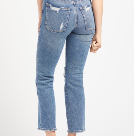 Good American women's Good Curve ankle high rise size 0/25 blue jeans - Picture 3 of 7